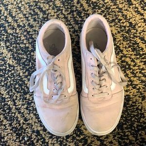 Light pink Vans